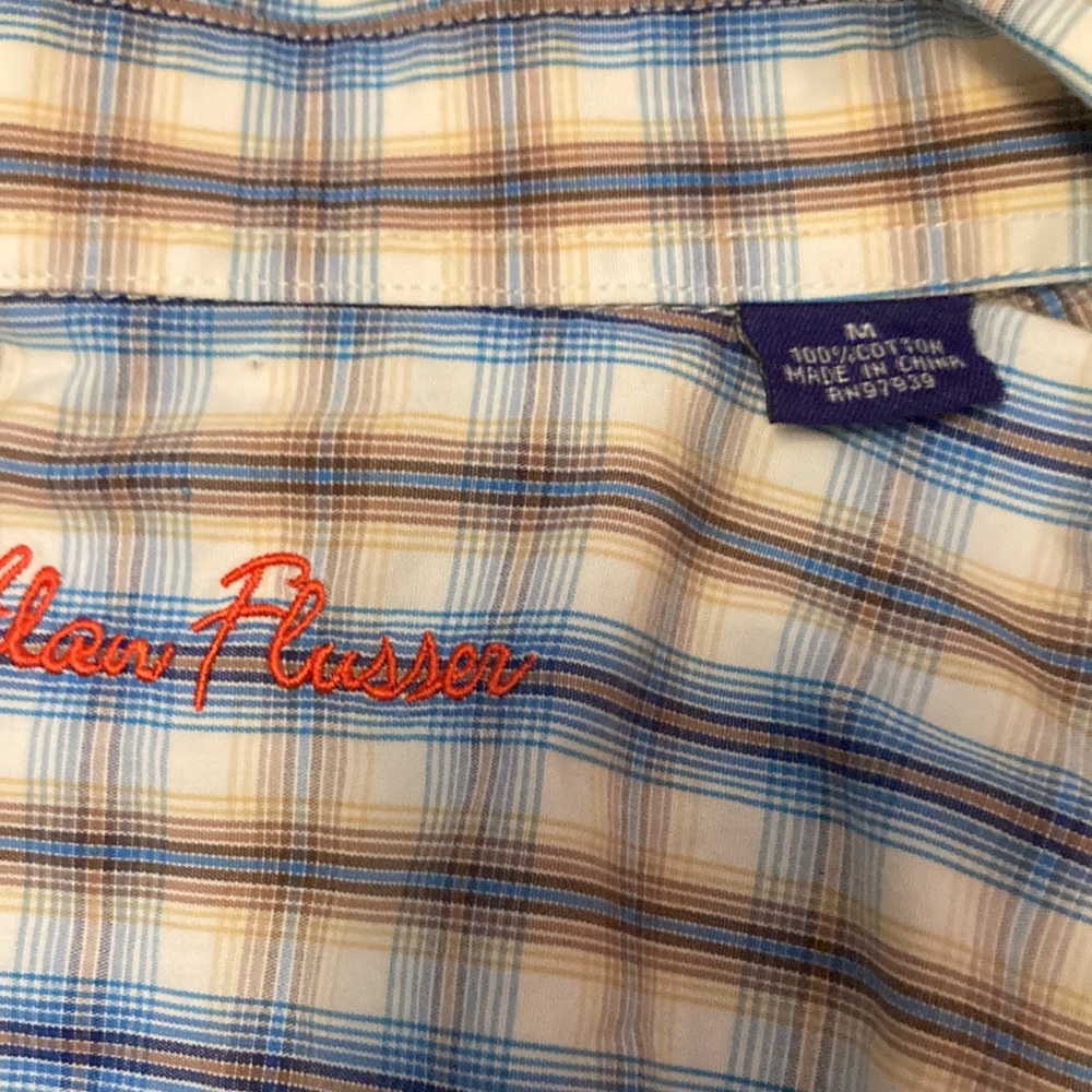 Alan Flusser mens longsleeve Medium